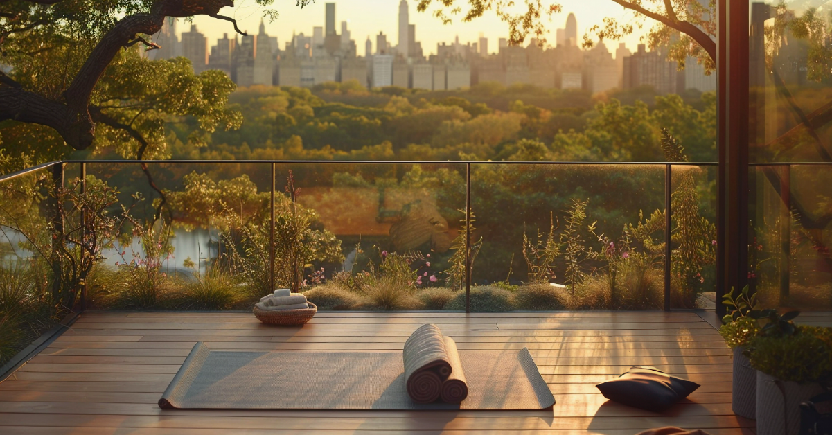 Luxury green residential community with eco-conscious design